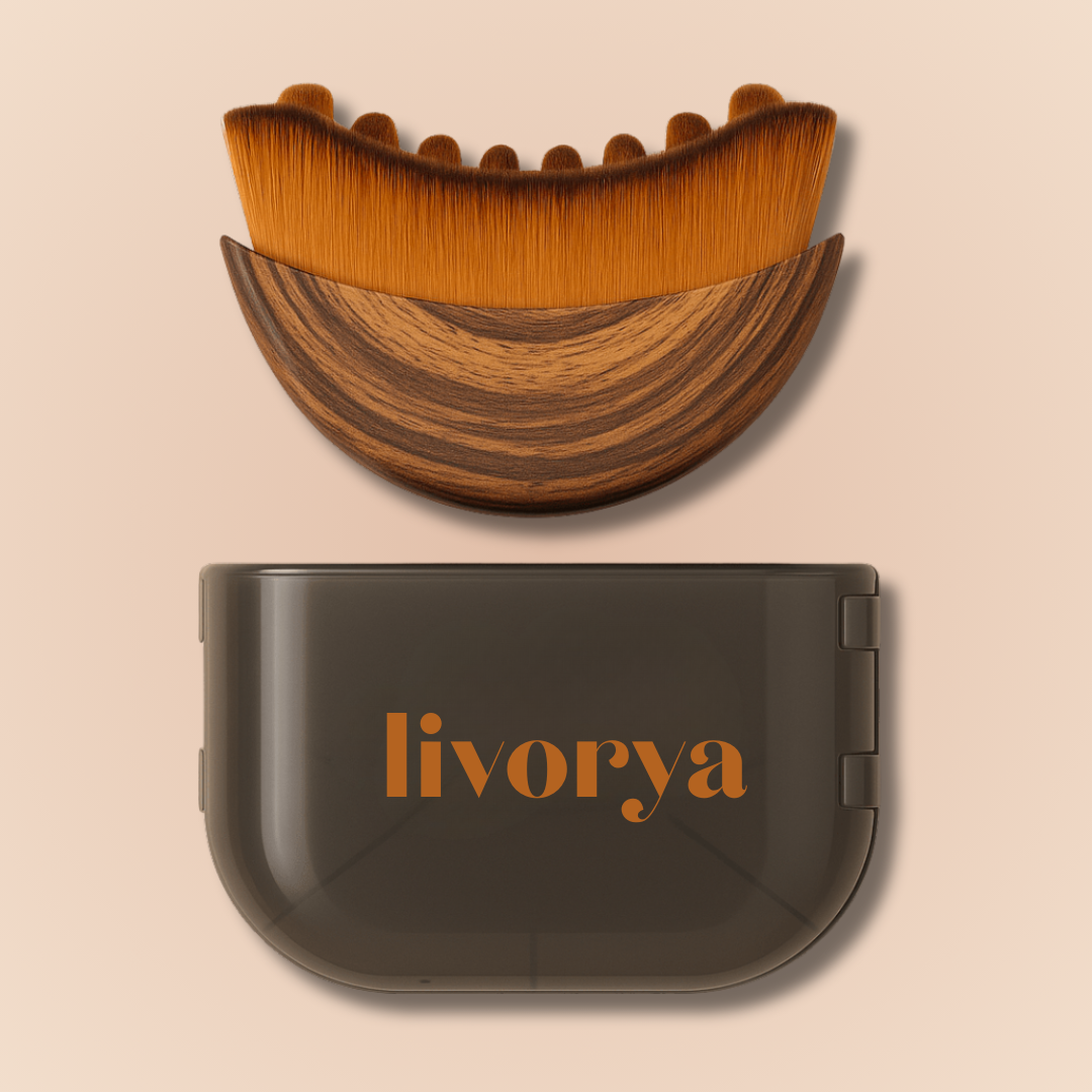 Livorya - Lymphatic Contour Face Brush